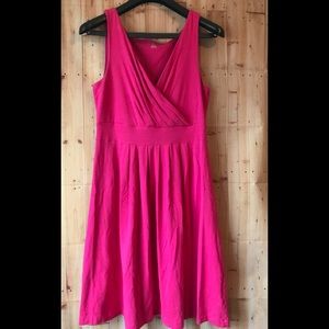 Land’s End  V-neck Dress Summer Fre…